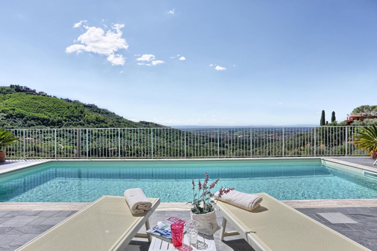 Villa Maona - con piscina tra Firenze e Pisa Montecatini-Terme Esterno foto